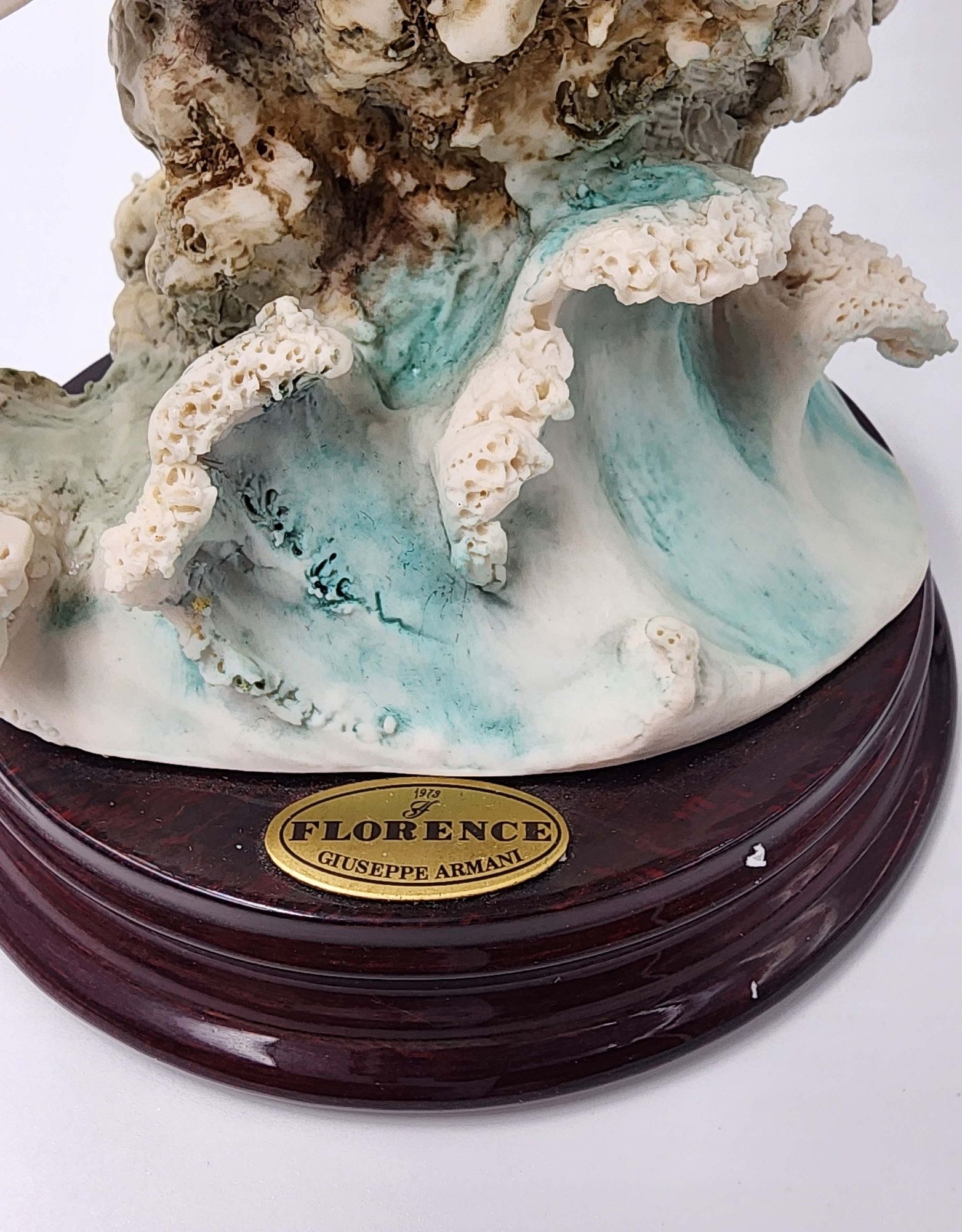 Artwork by Giuseppe Armani, Sabrina, A Capodimonte Giuseppe Armani Hand Painted Porcelain Figurine, Box & COA, Made of Porcelain