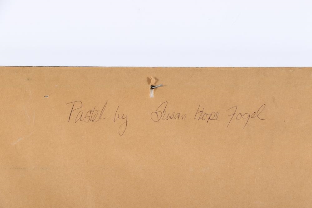 Artwork by Susan Hope Fogel, Flower Girl, Made of Pastel On Paper