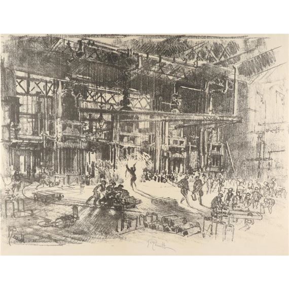 Joseph Pennell | Shell Presses | MutualArt