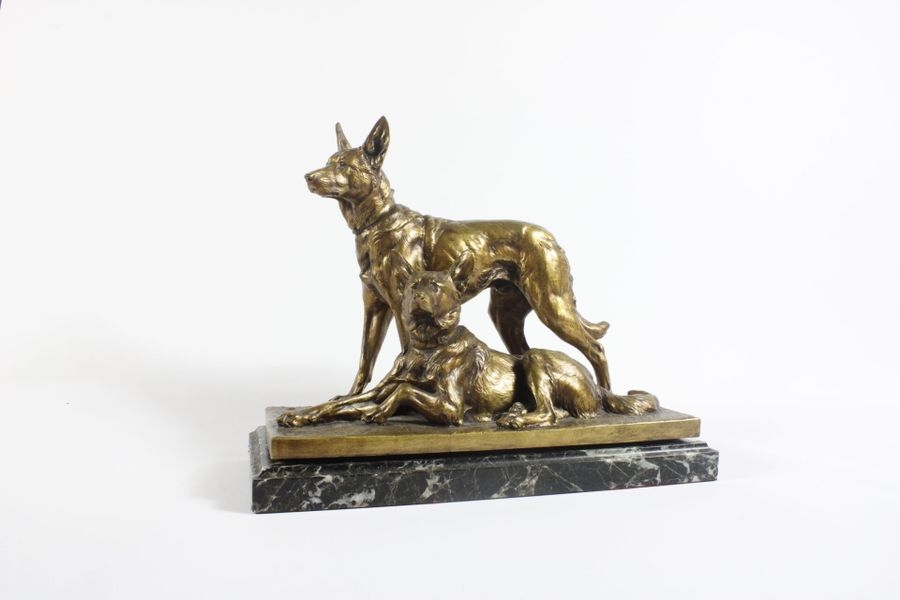 Artwork by Charles Paillet, Malinois, Made of Bronze