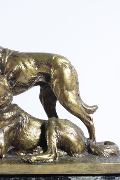 Artwork by Charles Paillet, Malinois, Made of Bronze