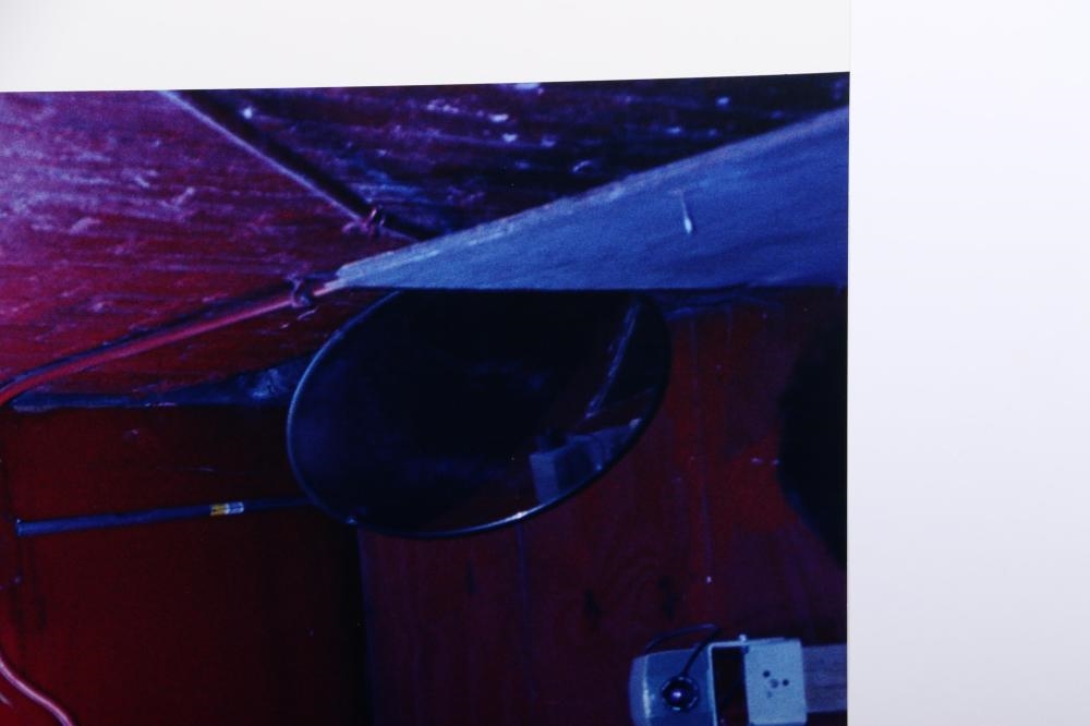 Artwork by Carl Pope, city landscape silhouette, 2002 / interior scene, 2002, Made of 2 Photographs