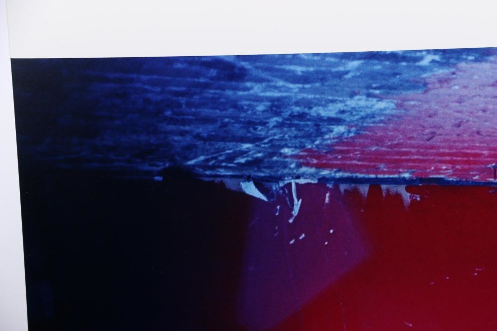 Artwork by Carl Pope, city landscape silhouette, 2002 / interior scene, 2002, Made of 2 Photographs