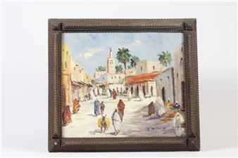 Lively oriental village - Bruno Retaux