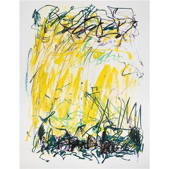 SIDES OF A RIVER II FROM FROM BEDFORD SERIES - Joan Mitchell