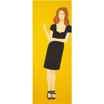 CECILY, FROM BLACK DRESS - Alex Katz