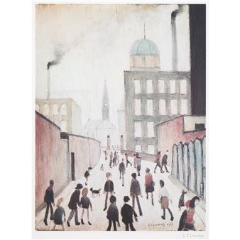 MRS. SWINDELL'S PICTURE - Laurence Stephen Lowry