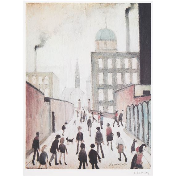 MRS. SWINDELL'S PICTURE - Laurence Stephen Lowry