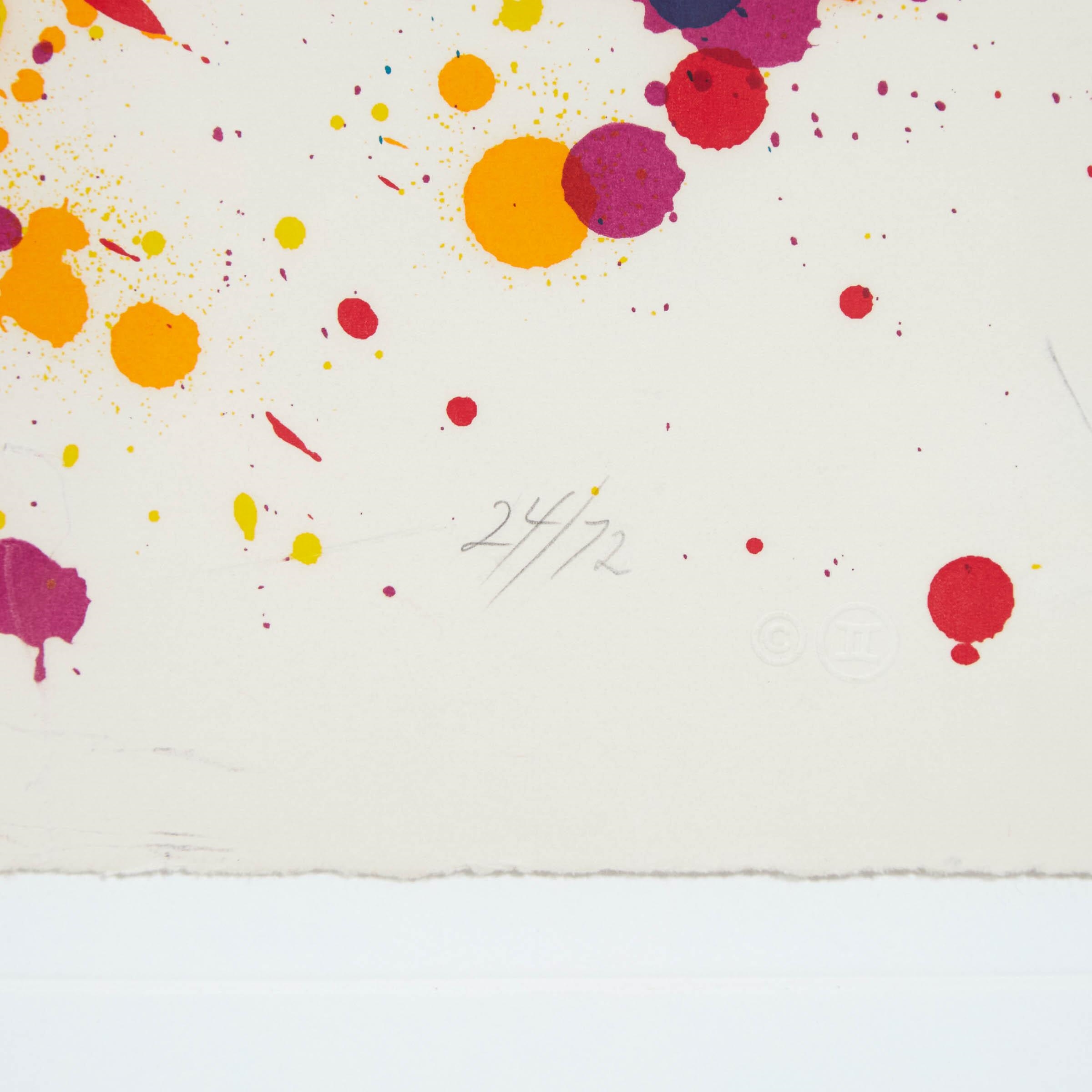 Artwork by Sam Francis, TOWARD DISAPPEARANCE, Made of Screenprint In Colourson Arches 88 Paper