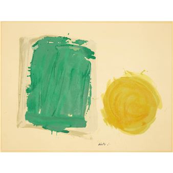 GREENFIELD AND SUN - Jack Bush