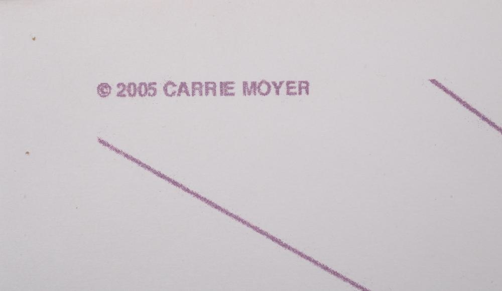 Artwork by Carrie Moyer, Rock the Boat, Made of Screenprints