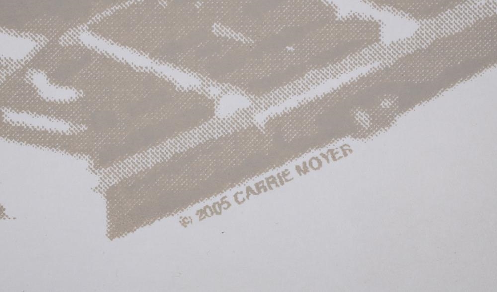 Artwork by Carrie Moyer, Rock the Boat, Made of Screenprints