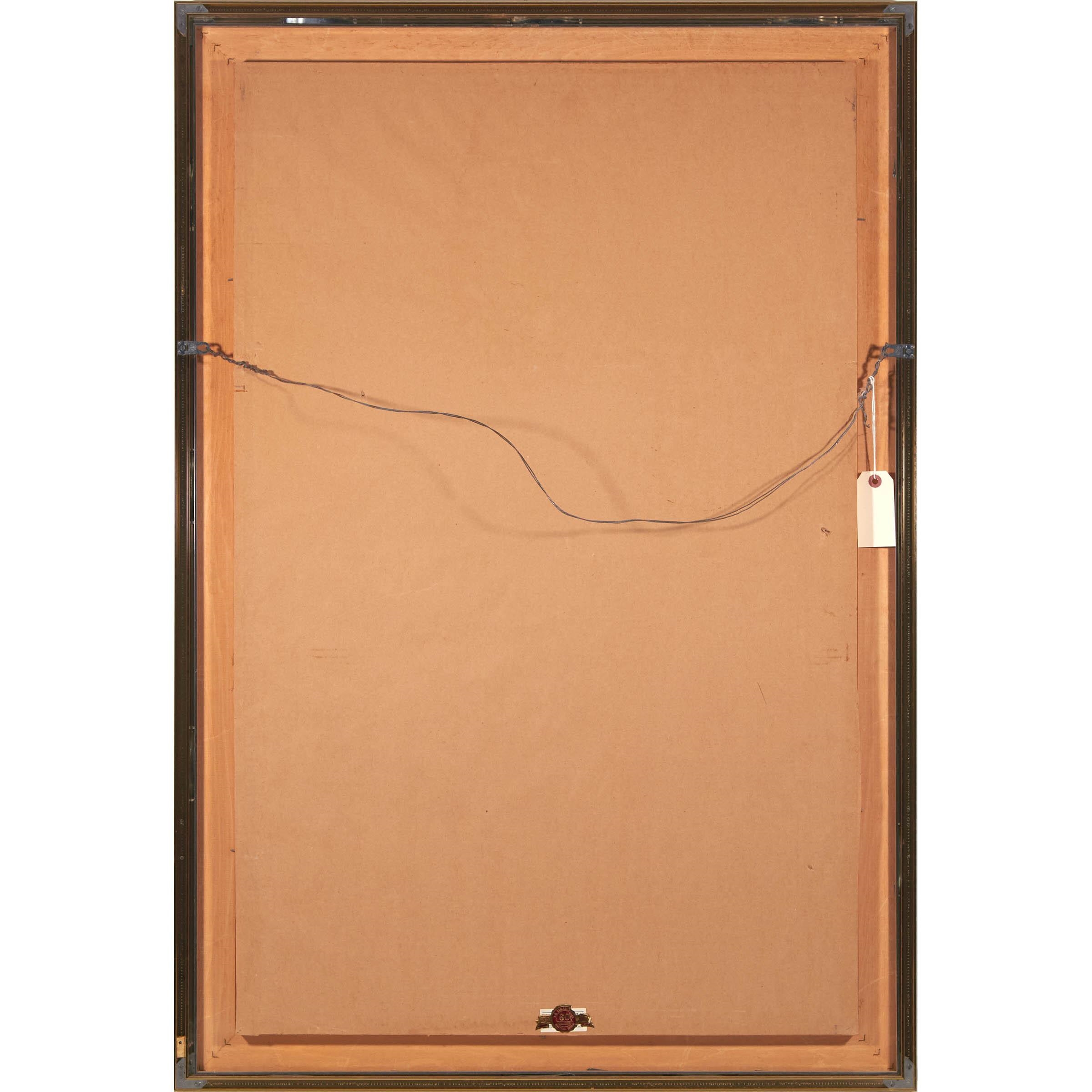 Artwork by Friedensreich Hundertwasser, OLYMPISCHE SPIELE MÜNCHEN, Made of Screenprint Incolours With Metal Embossing On Heavy Tarred Brown Paper