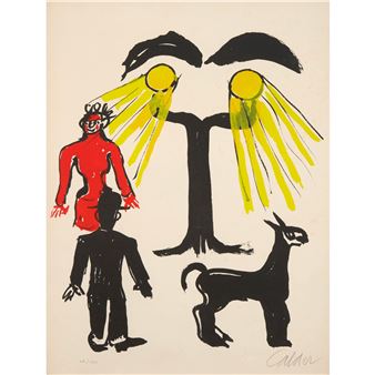 HOMMAGE Ã MAN RAY - Alexander Calder