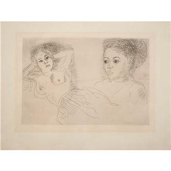 DEUX ANTILLAISES - Raoul Dufy