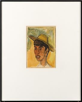 BOY IN HAT - Diego Rivera