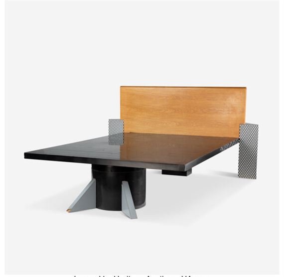 Prototype Bed from the Lagerfeld Collection - Michele de Lucchi