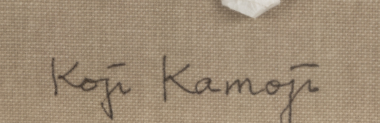 Artwork by Koji Kamoji, Untitled, Made of Assemblage, Ink/Canvas, Stone