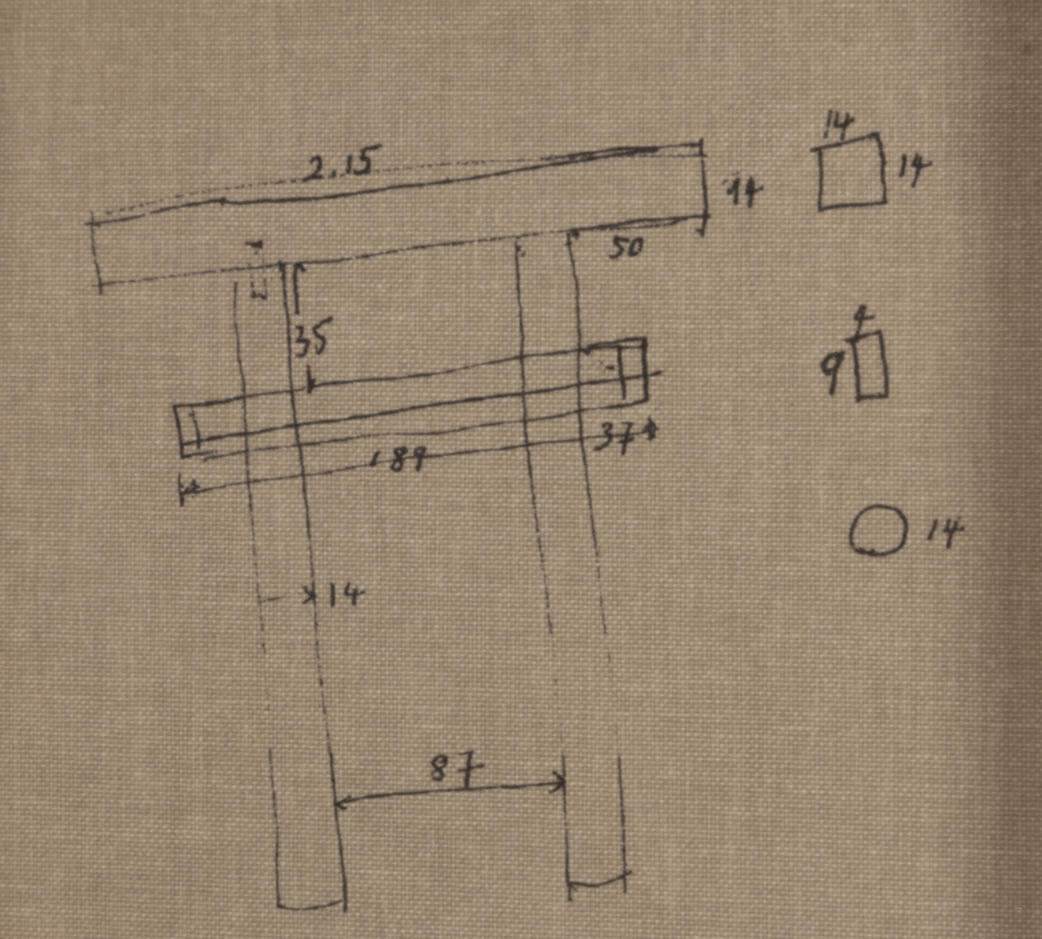 Artwork by Koji Kamoji, Untitled, Made of Assemblage, Ink/Canvas, Stone