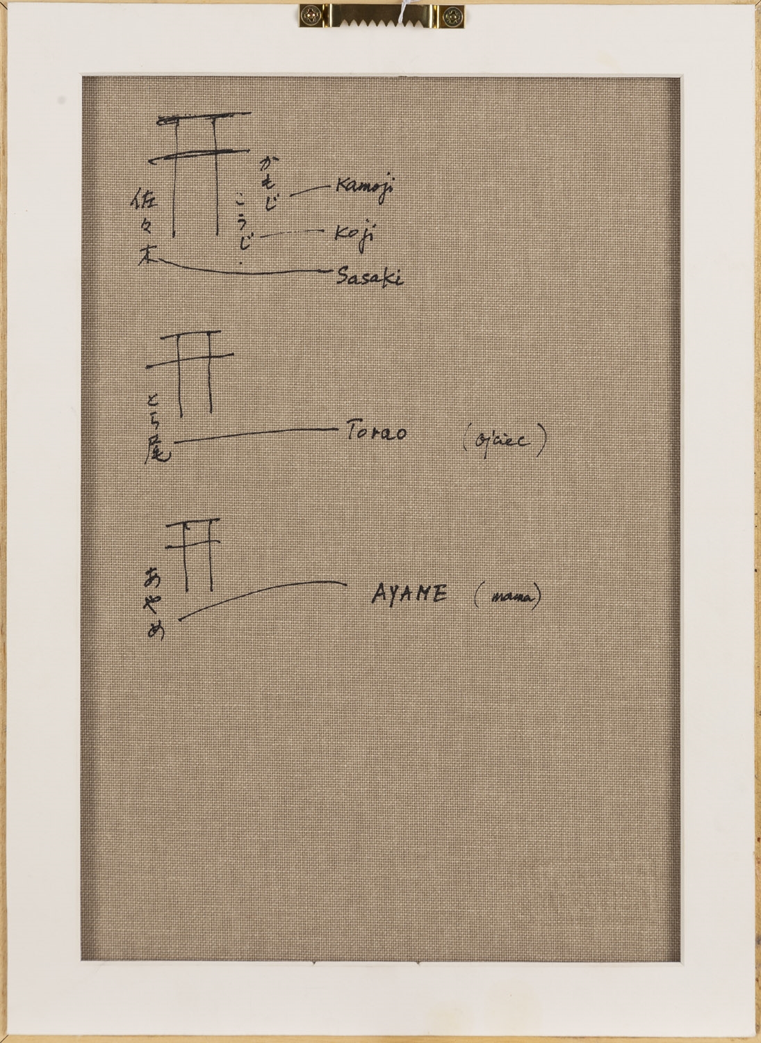 Artwork by Koji Kamoji, Untitled, Made of Assemblage, Ink/Canvas, Stone