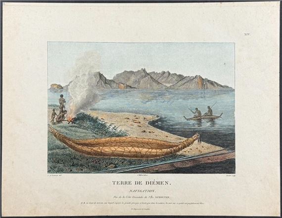 Navigation of Van Diemen's Land - François Péron