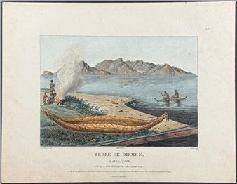 Navigation of Van Diemen's Land - François Péron