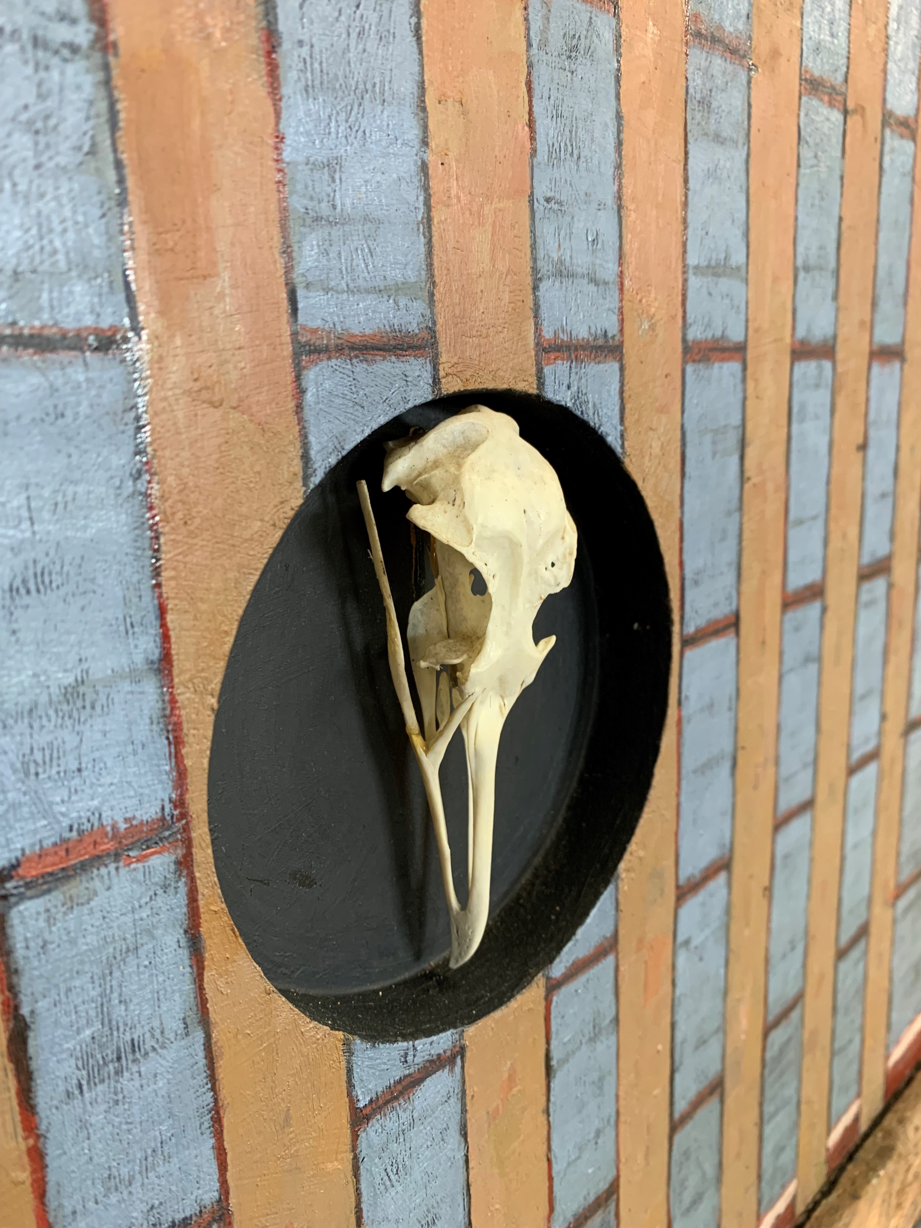 Artwork by Richard Dack, Return to the Lochinver, Made of Oil And Assemblage On Board