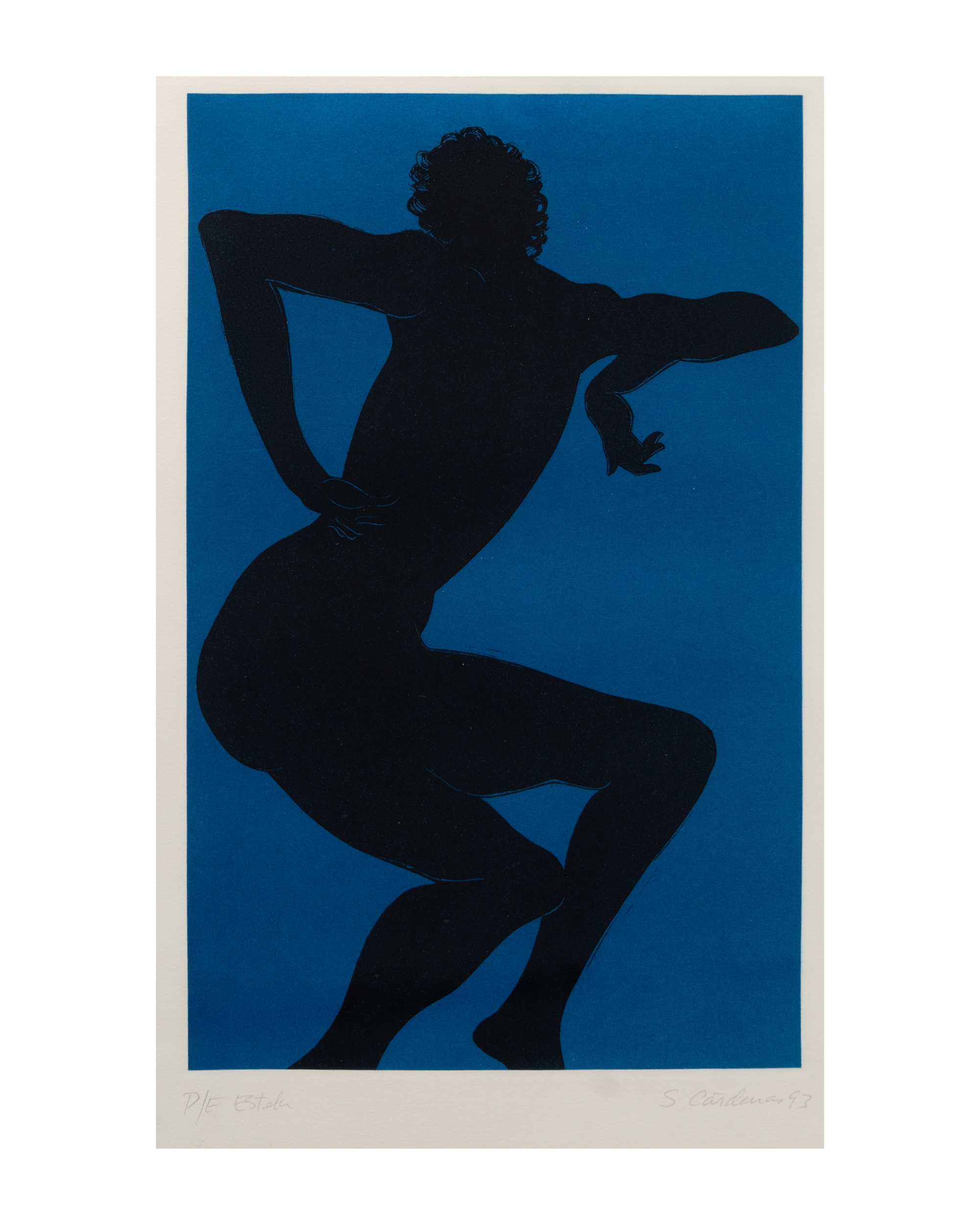 Artwork by Santiago Cárdenas, Estela, Made of Obra Gráfica