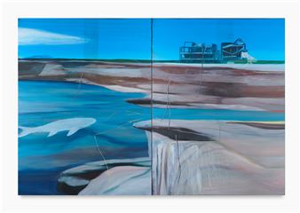 Marc Desgrandchamps: En miroir - Galerie Lelong & Co., Paris (avenue Matignon)