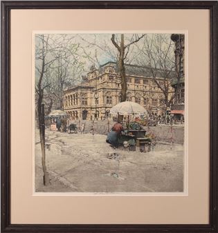 Květinářka ve Vídni - Robert Kasimir