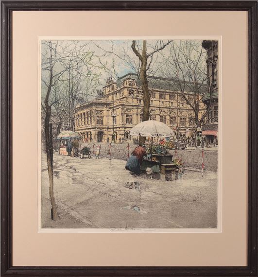 Květinářka ve Vídni - Robert Kasimir