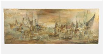 Hong Kong Harbor at Dawn