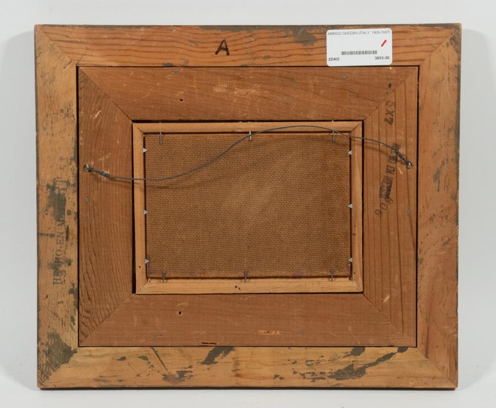 Artwork by Arrigo Ghedini, Don Quijote, Made of Enamel On Masonite