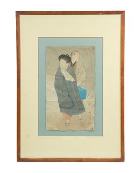 LADY IN COAT - Takeuchi Keishu