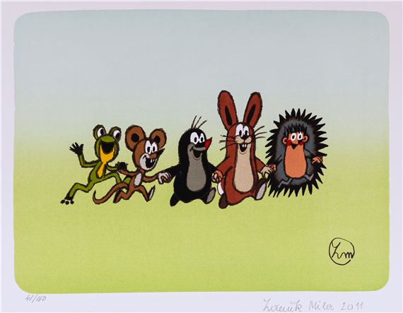 Krtek a zvířátka - Zdeněk Miler