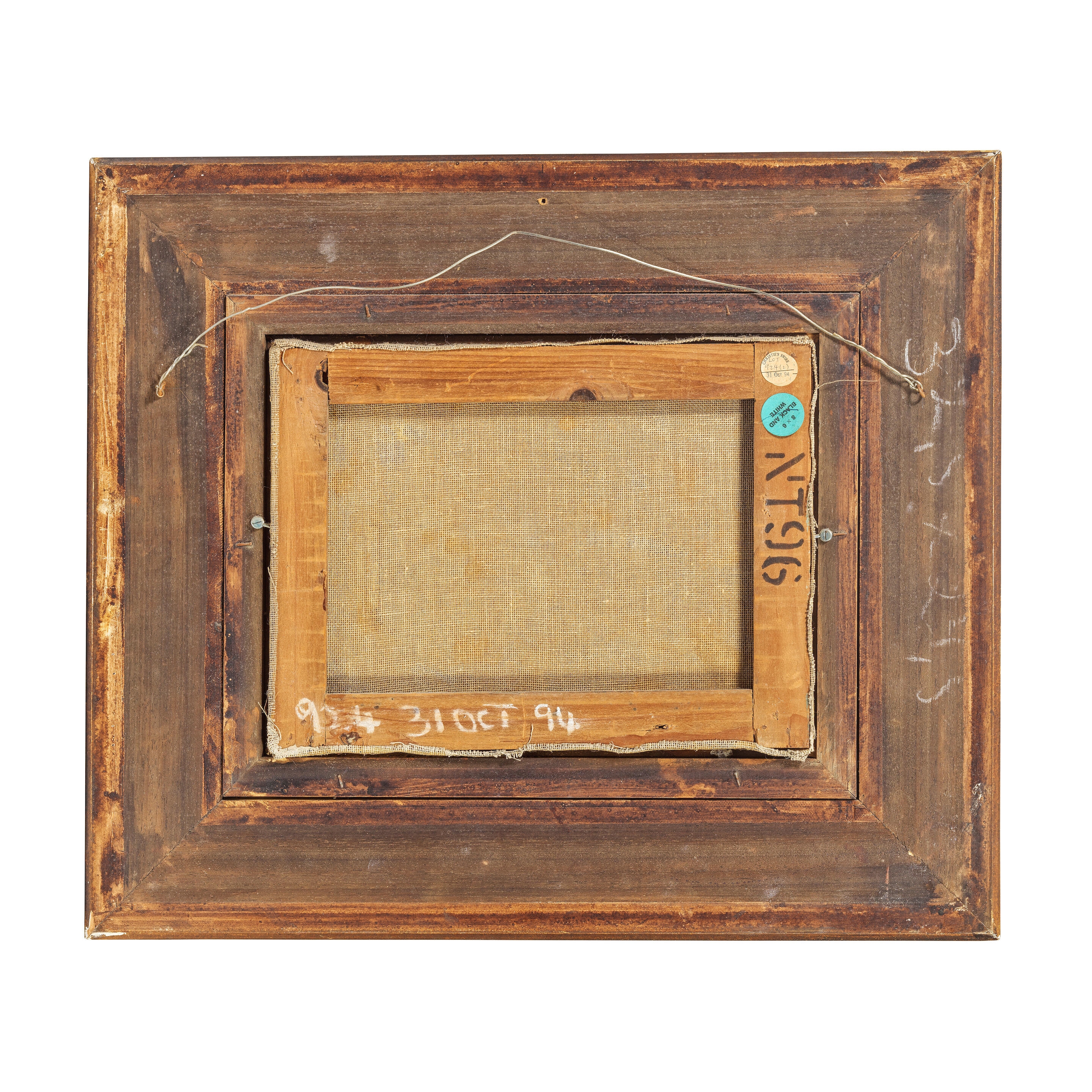 Artwork by Chinese School, 19th Century, A Pair of Paintings comprising: The Praya Grande, Macau and The Canton factories, Made of oil on canvas, carved gilt wood