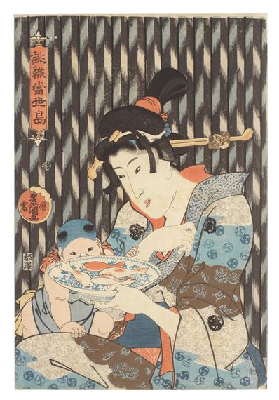 Bijin-ga (40) - Utagawa Kunisada