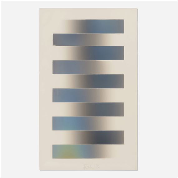 Vapor Drawing MS (Multi Stripe) 32 - Larry Bell