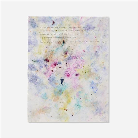 Untitled (from the Train Yourself to Lose series - Dan Colen