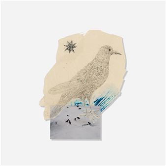 Starling in Snow - Kiki Smith