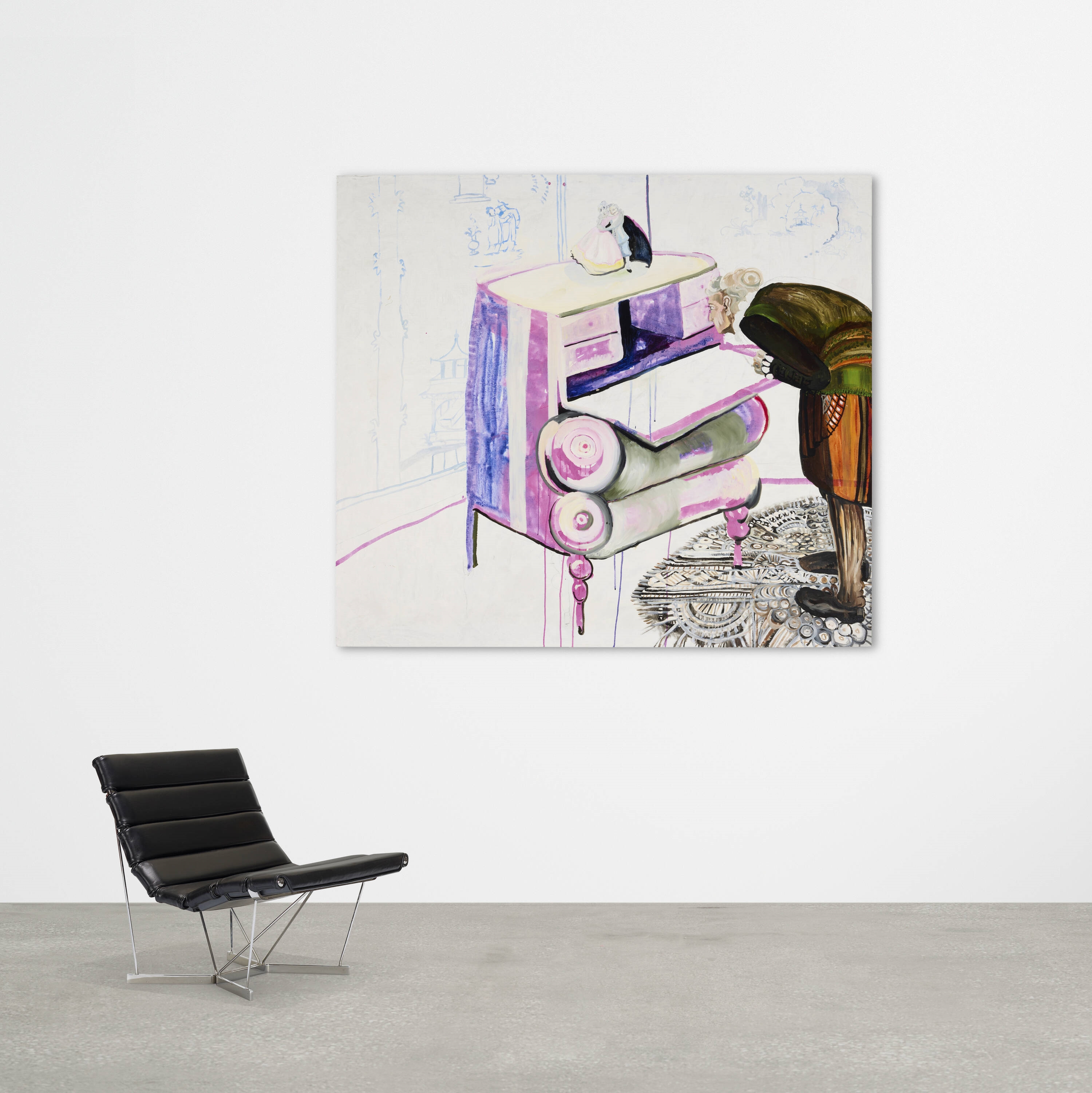 Artwork by Meta Isaeus-Berlin, Too Close Too Close, Made of Oil On Canvas