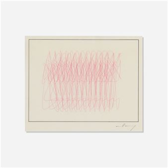 Untitled (from the Scribble Series - Robert Mallary