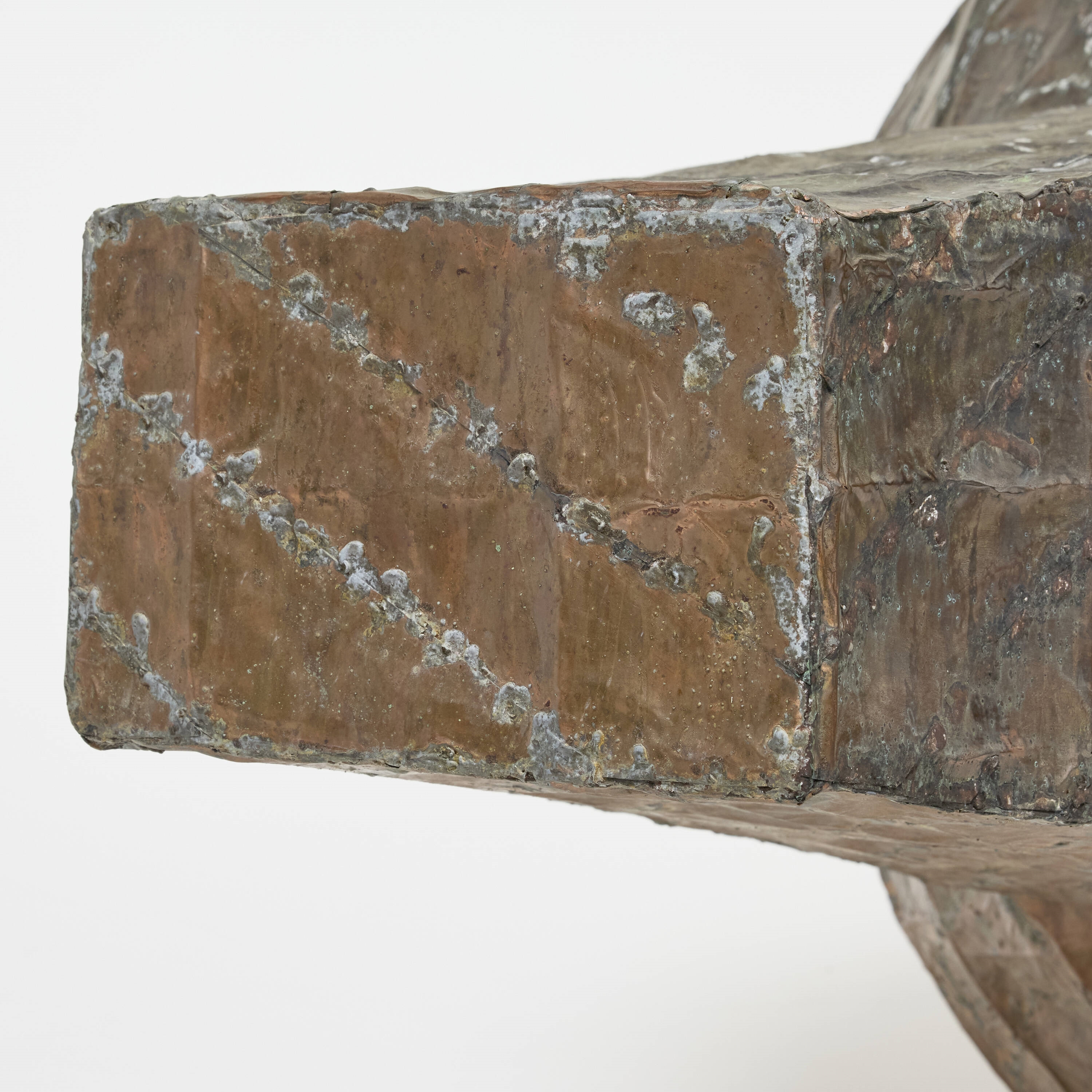 Artwork by Eugene Sturman, Untitled, Made of Patinated Copper Sheet