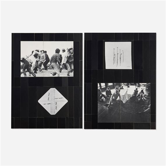 Untitled (two works - David Noonan