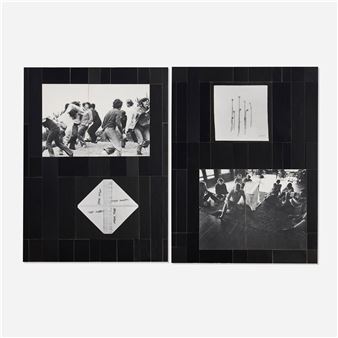 Untitled (two works - David Noonan