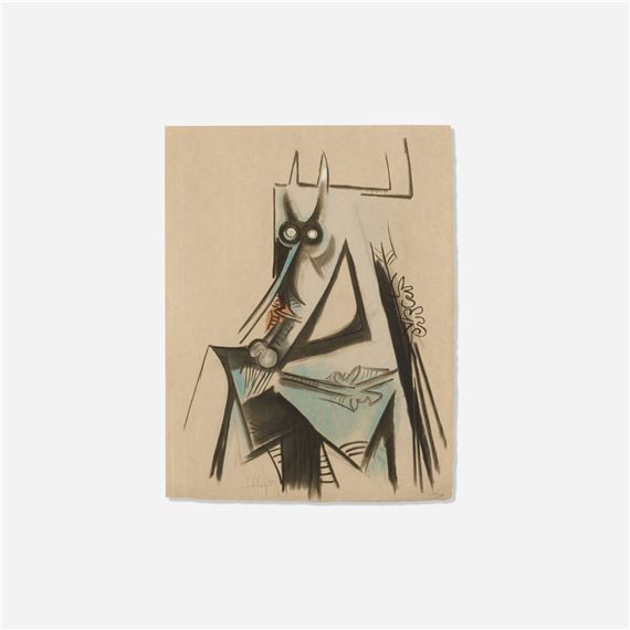 Les vaches sont maigres en Haïti - Wifredo Lam