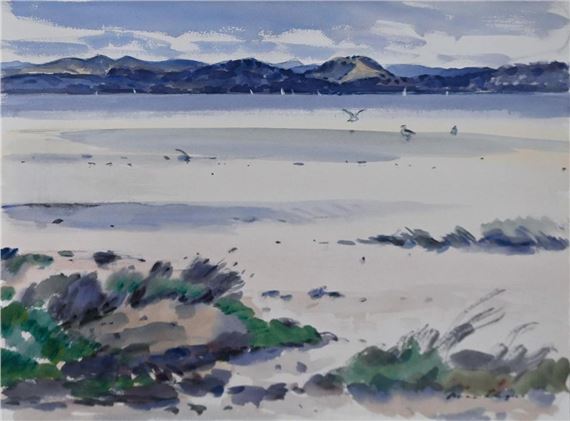 Max Angus | LAKE SCENE | MutualArt
