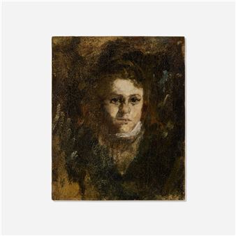 Head of a Child - Frank Duveneck