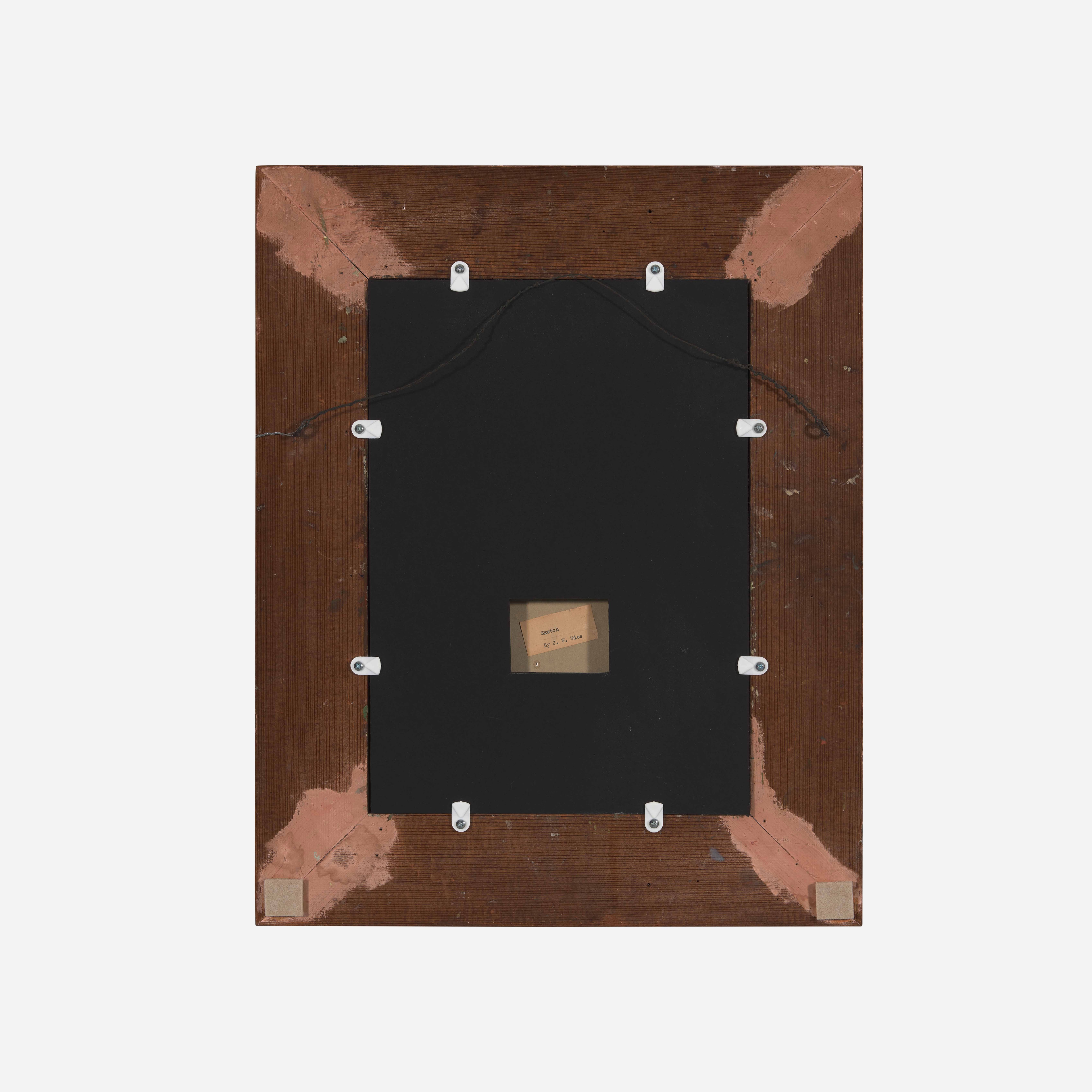 Artwork by Joseph W. Gies, Untitled (Sketch, Made of Oil On Board