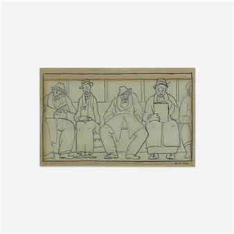 Subway Riders - Enid Diack Bell